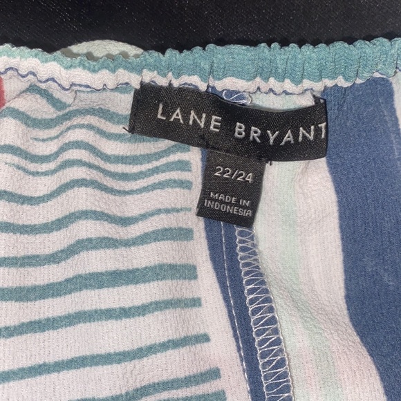 EUC Lane Bryant Stripped-off shoulder blouse! Size 22/24🔥 - Picture 6 of 9